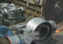 investment casting process step 14 - tree removal