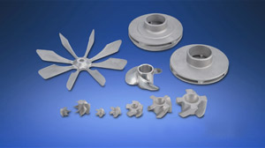 インペラとタービン